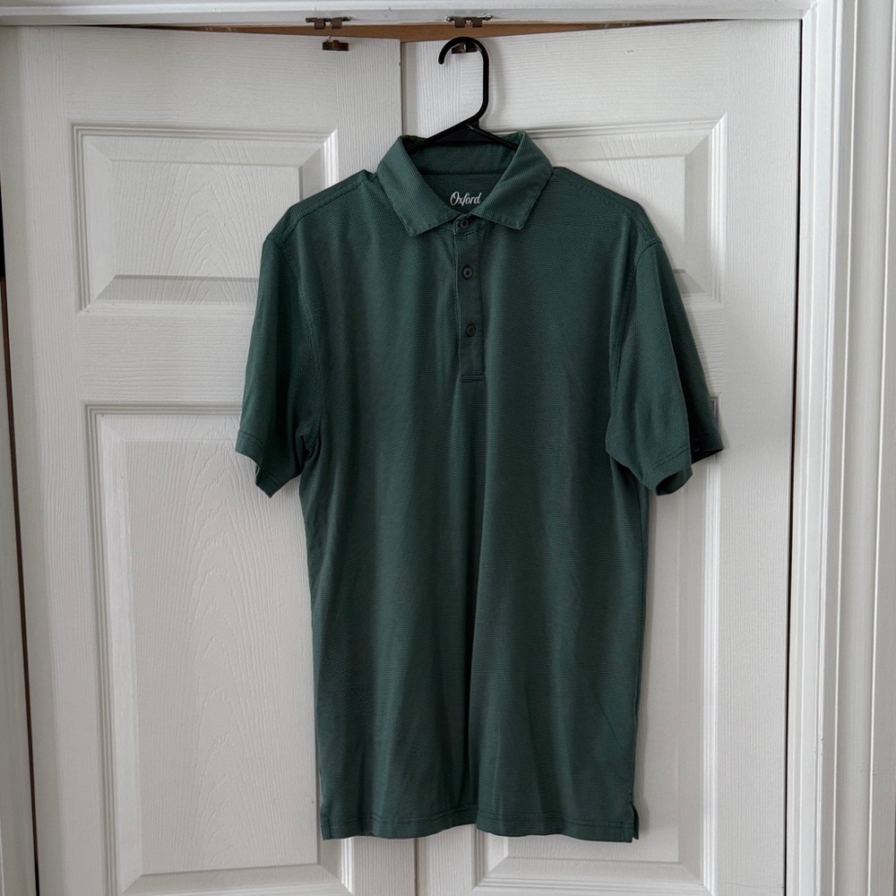 Oxford Men's Dark Green Polo Shirt